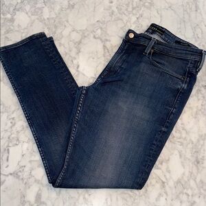 MENS GUESS SLIM TAPERED DENIM JEANS 36